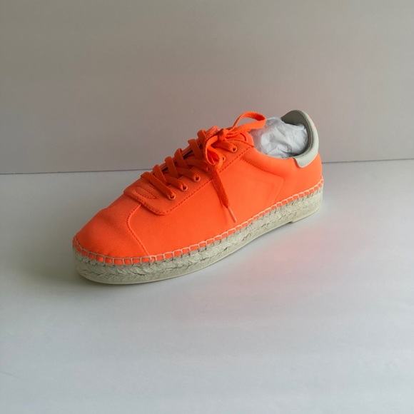 🚫 SOLD Kendall & Kylie Orange James Espadrilles - Picture 4 of 5